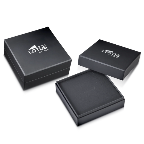 Colar cruz lotus style ls2453-1/1 316l de aço inoxidável, homem